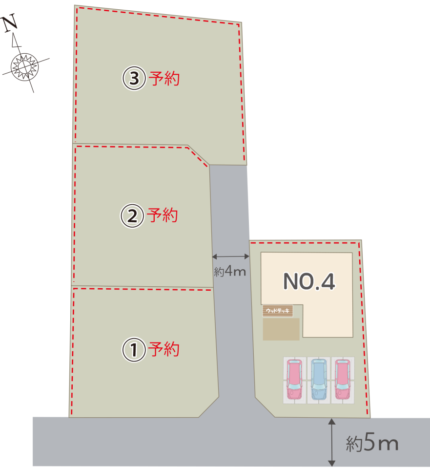 小金井配置図