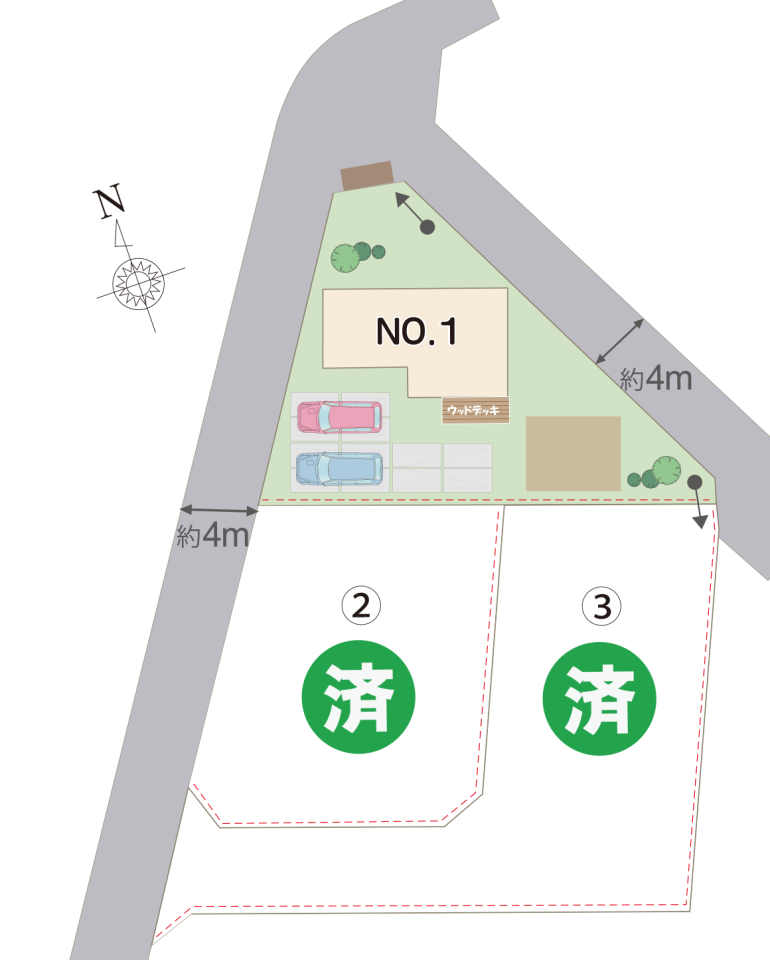 平井4配置図