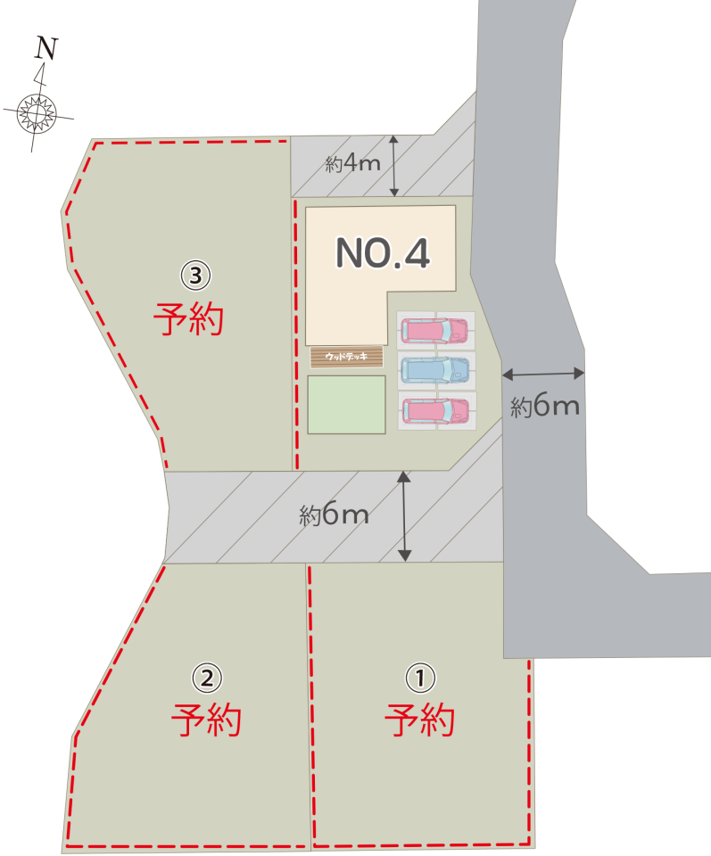 箱森2期配置図